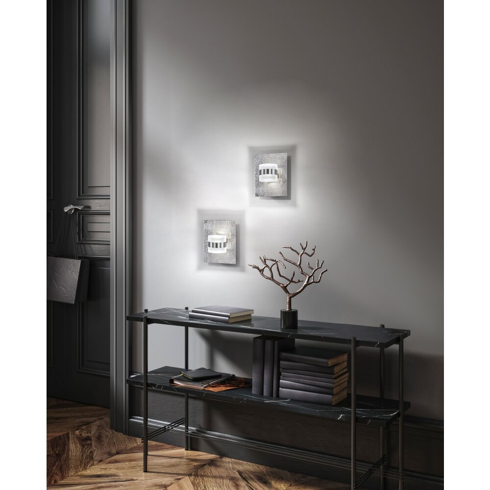 Fischer & Honsel Zuma Applique LED Nichel opaco, 1-Luce main product photo