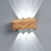 Fischer & Honsel SHINE-WOOD Applique LED Écru, 6-Luci