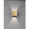 Fischer & Honsel Cog Applique LED Oro, 2-Luci