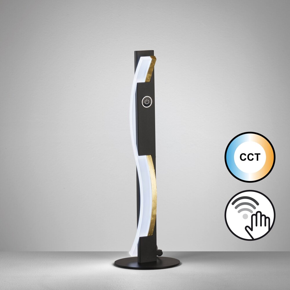Fischer & Honsel Bridge Lampada da tavolo LED Nero, 1-Luce main product photo