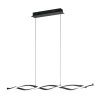 Fischer & Honsel Dreje Lampada a Sospensione LED Nero, 1-Luce