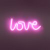 Leuchten-Direkt NEON-LOVE Lampada decorativa LED Fucsia, 1-Luce