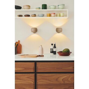 Nordlux BELIR Applique Marrone, 1-Luce