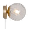 Nordlux CHISELL Applique Ottone, 1-Luce