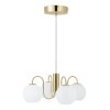 Nordlux FRANCA Lampada a Sospensione Ottone, 4-Luci