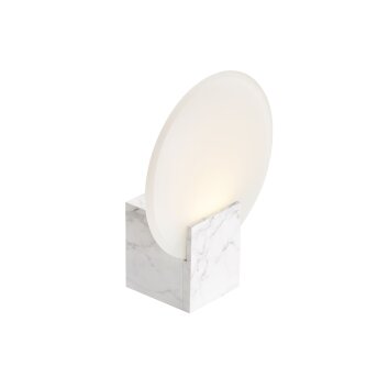 Nordlux HESTER Applique LED Effetto marmo, 1-Luce