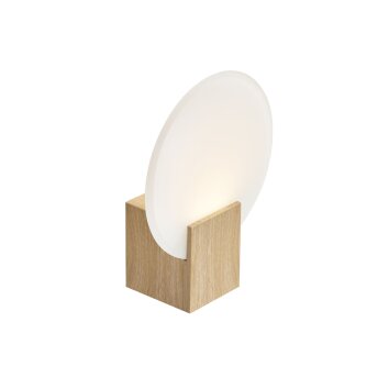 Nordlux HESTER Applique LED Aspetto del legno, 1-Luce