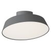 Design For The People by Nordlux KAITO Plafoniera LED Grigio, 1-Luce