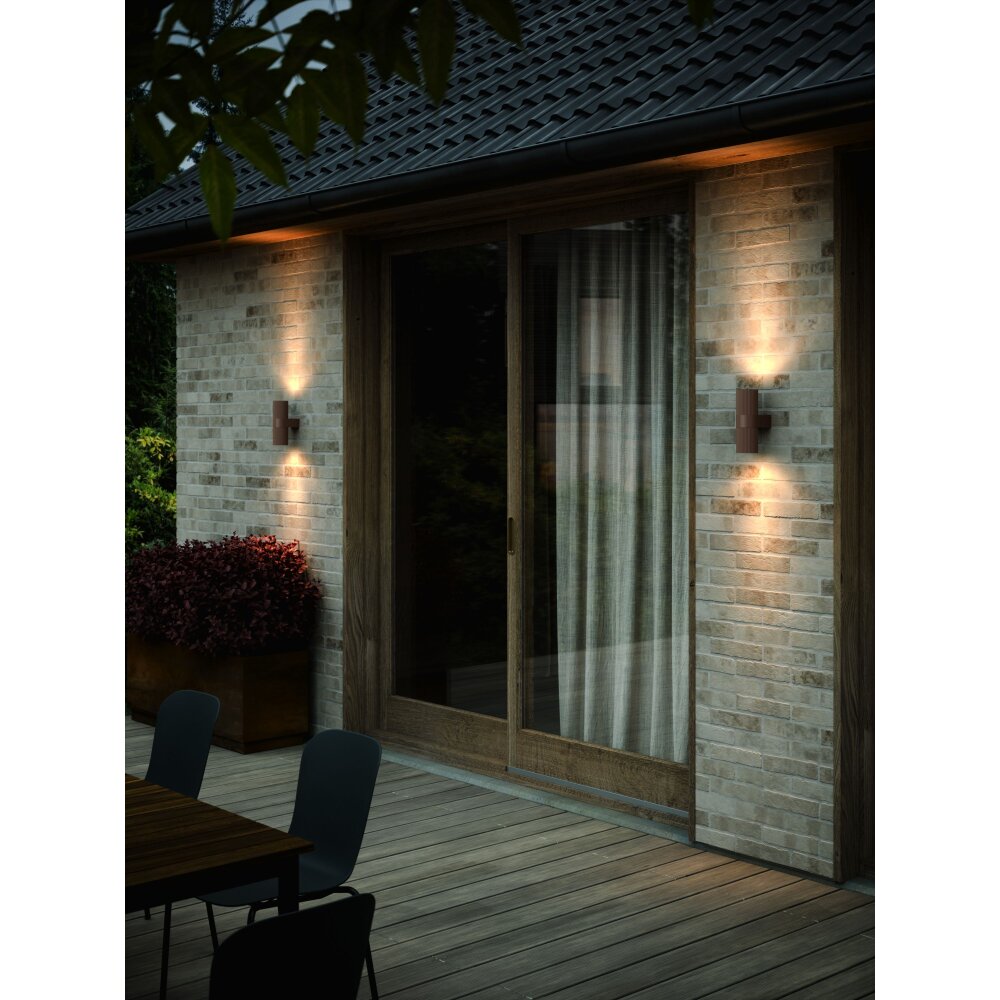 Nordlux KYKLOP Applique da esterno Ruggine, 2-Luci main product photo