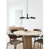 Design For The People by Nordlux NOMI Lampada a Sospensione Nero, 5-Luci