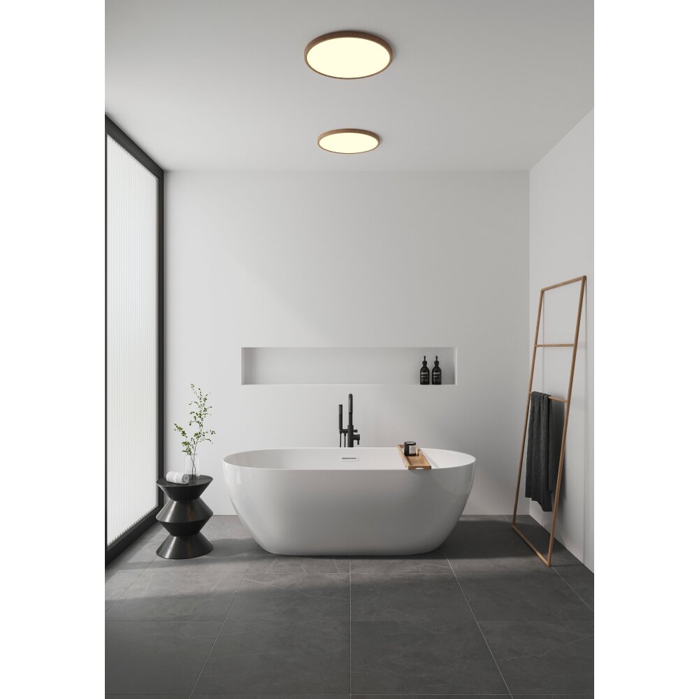 Nordlux OJA Plafoniera LED Aspetto del legno, 1-Luce main product photo