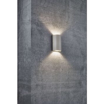 Nordlux ROLD Applique da esterno LED Sabbia, 2-Luci