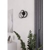 Eglo GIANELLA Applique LED Nero, 1-Luce