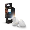 Philips Hue set di 2 LED GU5.3 6,3 watt 2000-6500 Kelvin 400 lumen