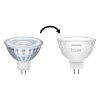 Philips Hue set di 2 LED GU5.3 6,3 watt 2000-6500 Kelvin 400 lumen