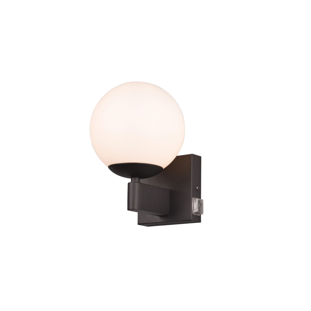 Trio KULA Applique Nero, 1-Luce main product photo