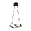 Trio Thompson Lampada a Sospensione LED Alluminio satinato, 1-Luce, Telecomando, Cambia colore