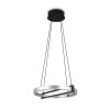 Trio Thompson Lampada a Sospensione LED Alluminio satinato, 1-Luce, Telecomando, Cambia colore