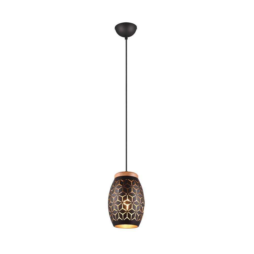 Reality BIDAR Lampada a Sospensione Oro, Écru, Nero, 1-Luce main product photo