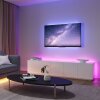 Reality SCREEN Strisce LED Nero, 1-Luce, Telecomando, Cambia colore