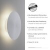 Paul Neuhaus AKKU PUNTUA Applique LED Bianco, 1-Luce, Telecomando