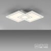 Leuchten-Direkt BEDGING Plafoniera LED Bianco, 1-Luce