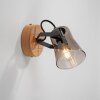 JUST LIGHT GERDA LANGSTRÖM Applique Écru, Nero, 1-Luce