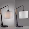 Leuchten-Direkt GREEN SOFIE Lampada da tavolo Écru, Nero, 1-Luce