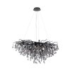 Paul Neuhaus ICICLE Lampadari a corona Nero, 10-Luci