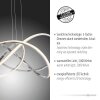 Paul Neuhaus KIRIBI Lampada a Sospensione LED Cromo, 1-Luce