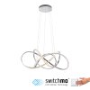 Paul Neuhaus KIRIBI Lampada a Sospensione LED Cromo, 1-Luce