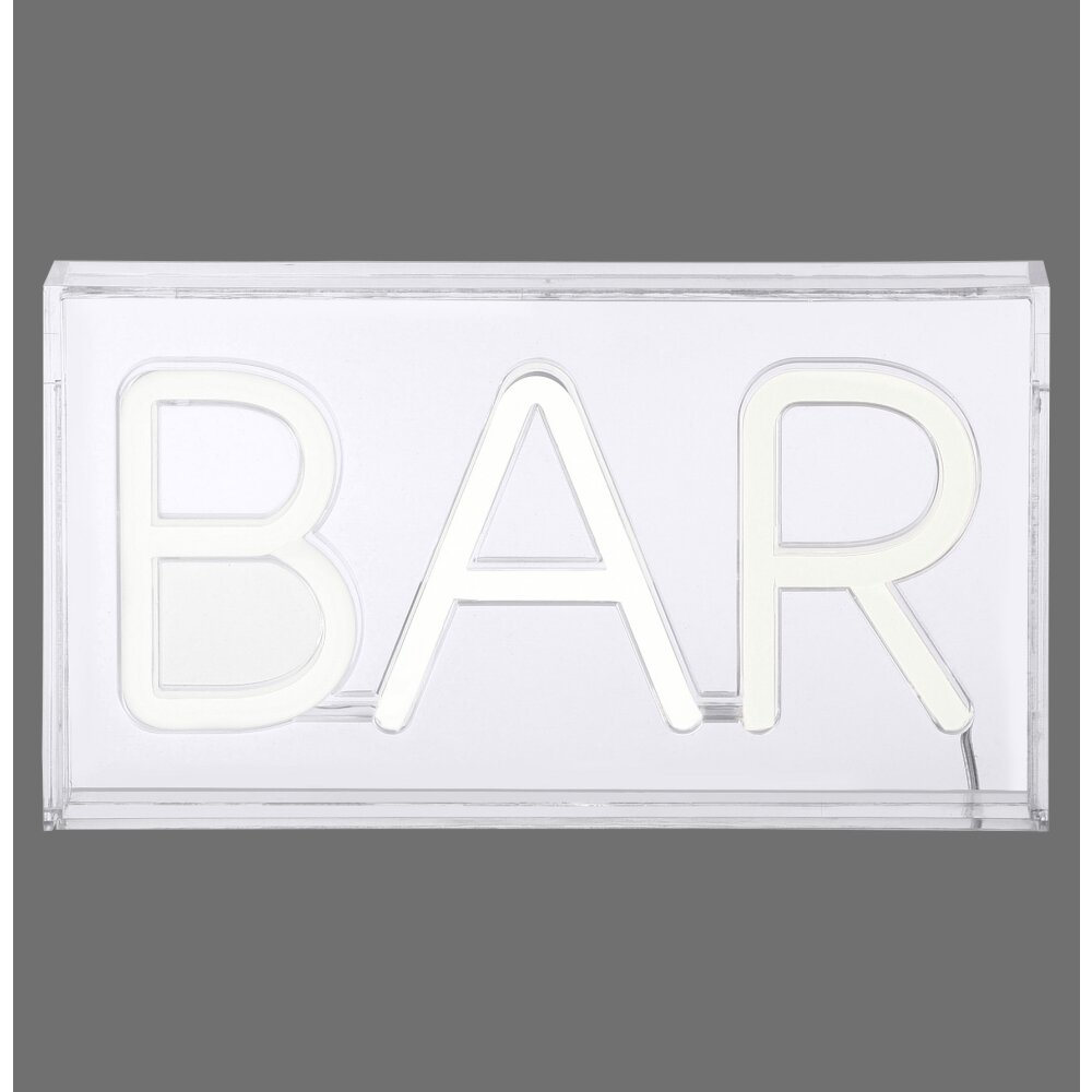 Leuchten-Direkt NEON-BAR Lampada decorativa LED Trasparente, chiaro, 1-Luce