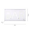 Leuchten-Direkt NEON-BAR Lampada decorativa LED Trasparente, chiaro, 1-Luce