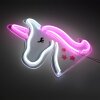 Leuchten-Direkt NEON-UNICORN Lampada decorativa LED Trasparente, chiaro, 1-Luce