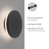 Paul Neuhaus PUNTUA Applique da esterno LED Antracite, 1-Luce