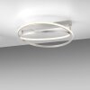 Paul Neuhaus Q-BELUGA Plafoniera LED Argento, 1-Luce, Telecomando