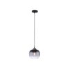 Leuchten-Direkt ZEA Lampada a Sospensione Nero, 1-Luce