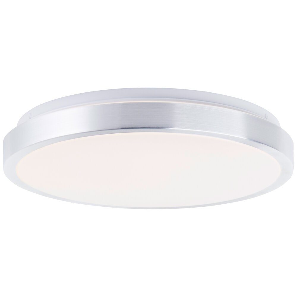 Brilliant Livius Plafoniera LED Argento, 1-Luce main product photo