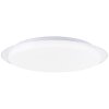 Brilliant Vittoria Plafoniera LED Bianco, 1-Luce, Telecomando