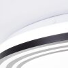 Brilliant Kobana Plafoniera LED Bianco, 1-Luce, Telecomando