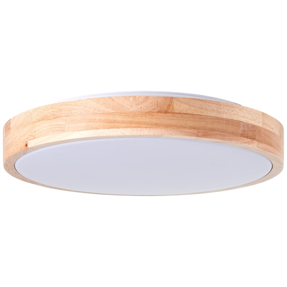 Brilliant Slimline Plafoniera LED Bianco, 1-Luce