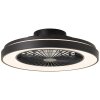 Brilliant Mazzaro ventilatore da soffitto LED Nero, 1-Luce, Telecomando, Cambia colore