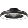 Brilliant Mazzaro ventilatore da soffitto LED Nero, 1-Luce, Telecomando, Cambia colore