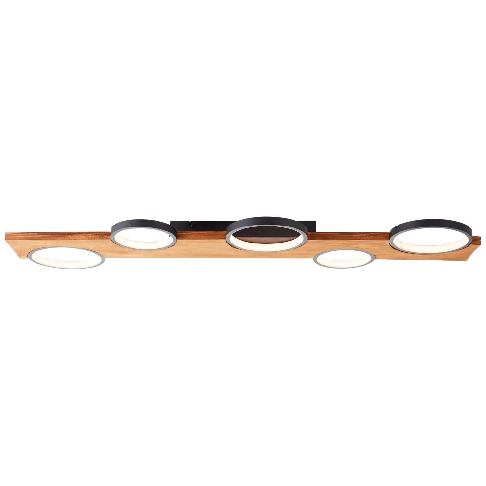 Brilliant Musti Plafoniera LED Nero, 1-Luce main product photo