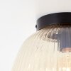 Brilliant Kaizen Plafoniera Nero, 1-Luce