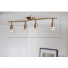 Eglo Faretto da soffitto Oro, Ottone, Bianco