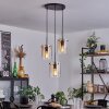 Parane Lampadario a sospensione - Vetro Ambrato, Chiaro, 3-Luci