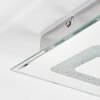 Kingsta Plafoniera LED Cromo, 1-Luce