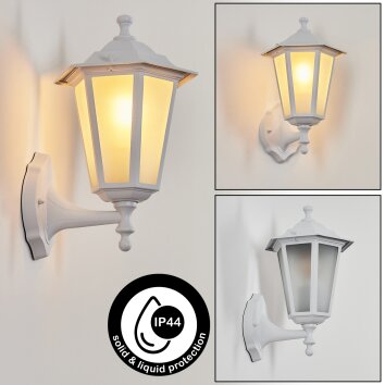 Loria Applique da esterno Bianco, 1-Luce