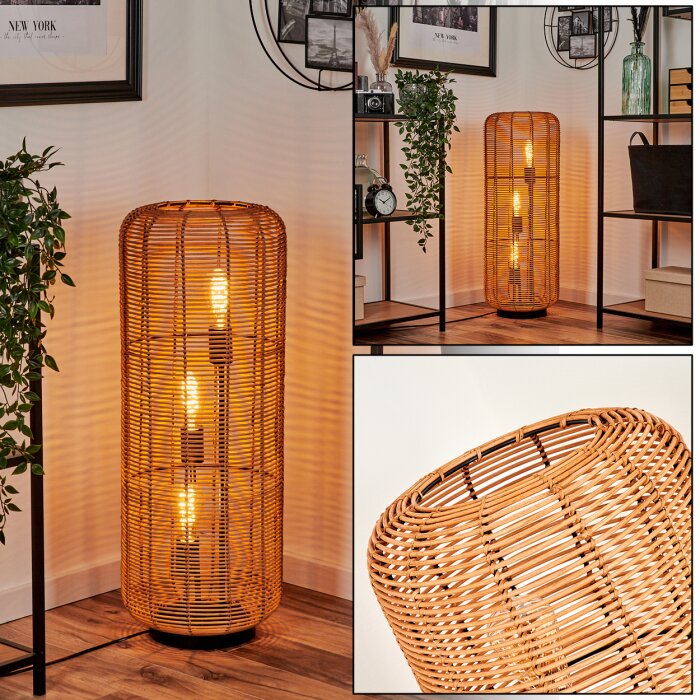 Mulstrand Lampada da terra Écru, Nero, 3-Luci